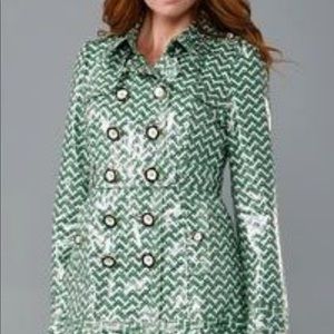 Green Juicy Couture Rain Coat